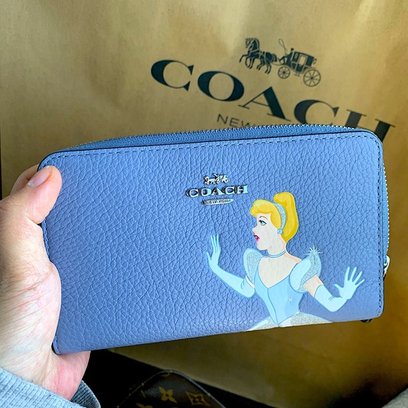 Cinderella Disney Coach Collab Cinderella Disney Wallets Coach NWT